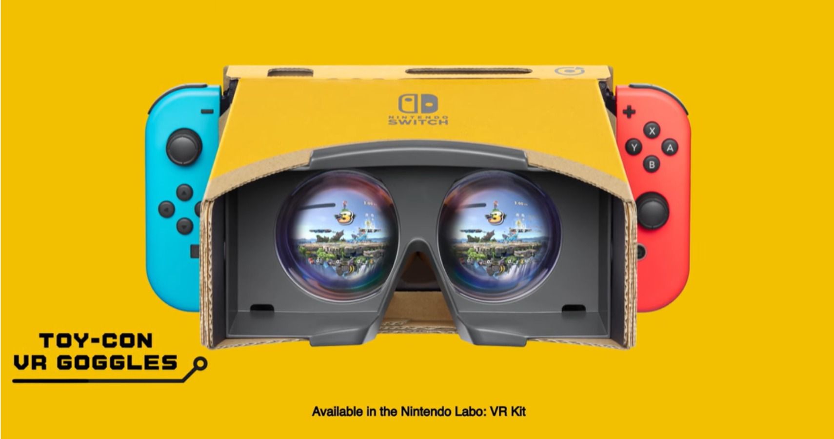Nintendo Labo VR Super Smash Bros Ultimate Cover