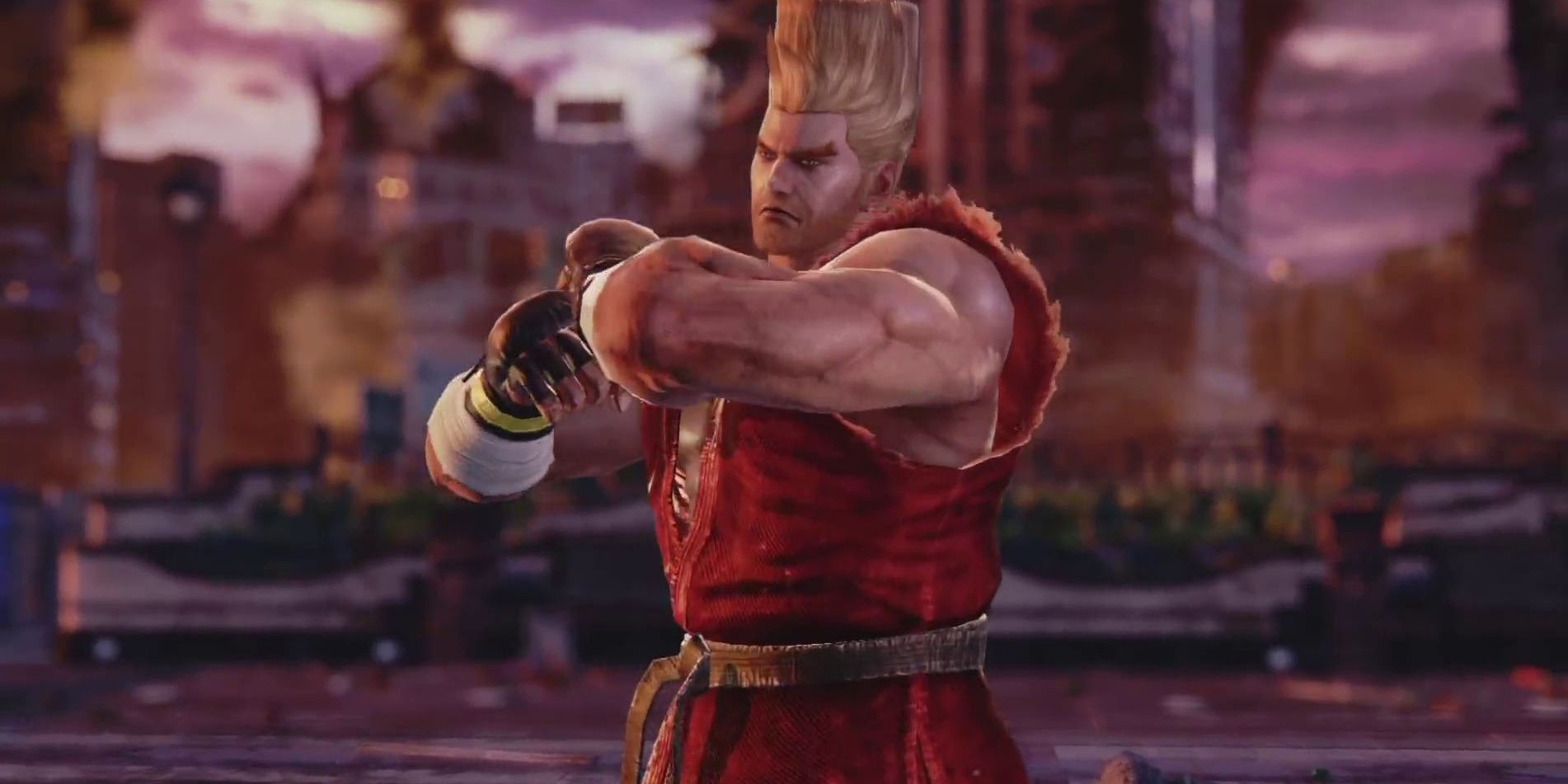 Paul-Phoenix gets ready to fight in Tekken 7