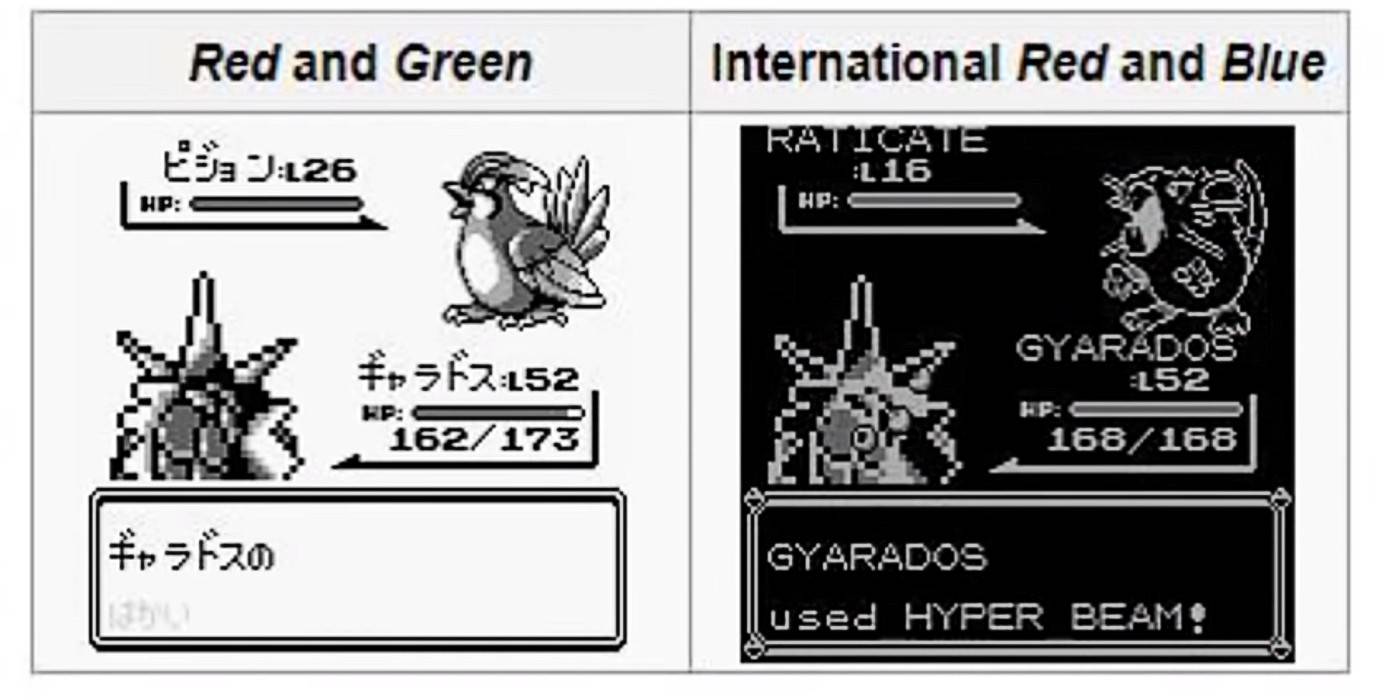 Pokemon Green 14 Differences It Had From Red And Blue Pokemon Green 14 Differences It Had From Red And Blue