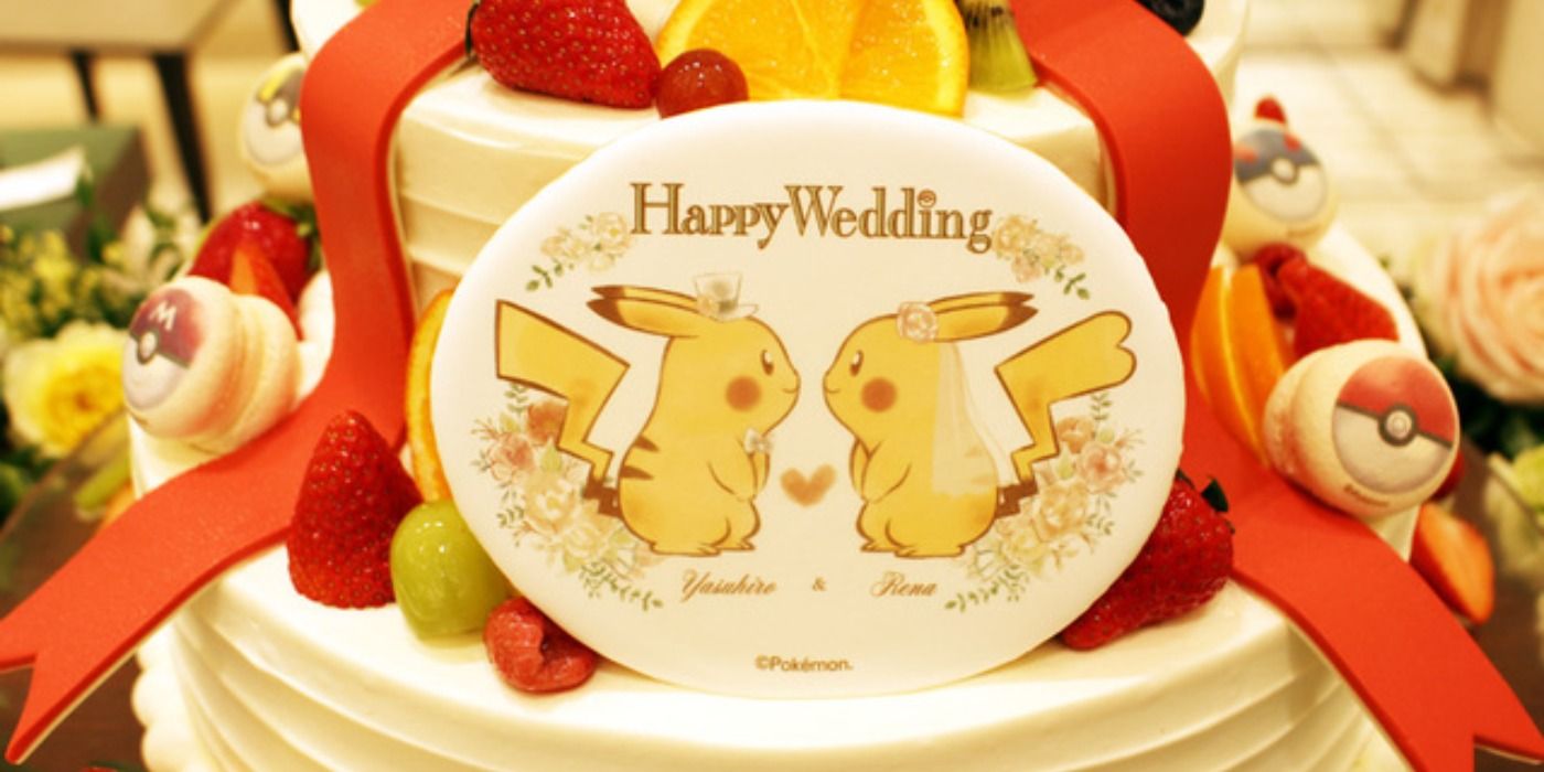Pokemon Wedding Cake
