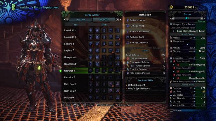 Monster Hunter World The Best Armor Ranked Thegamer