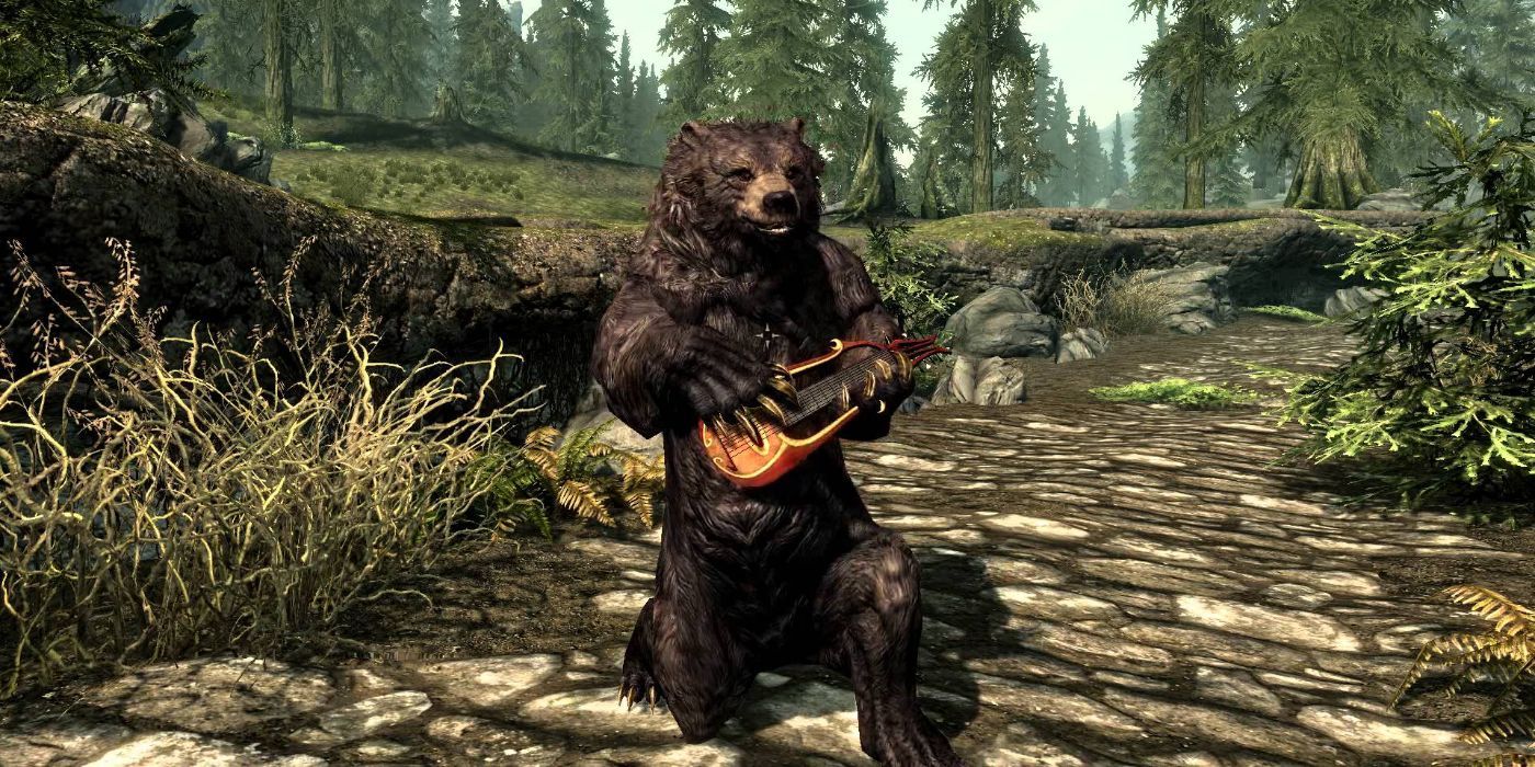 Skyrim Bear Musician