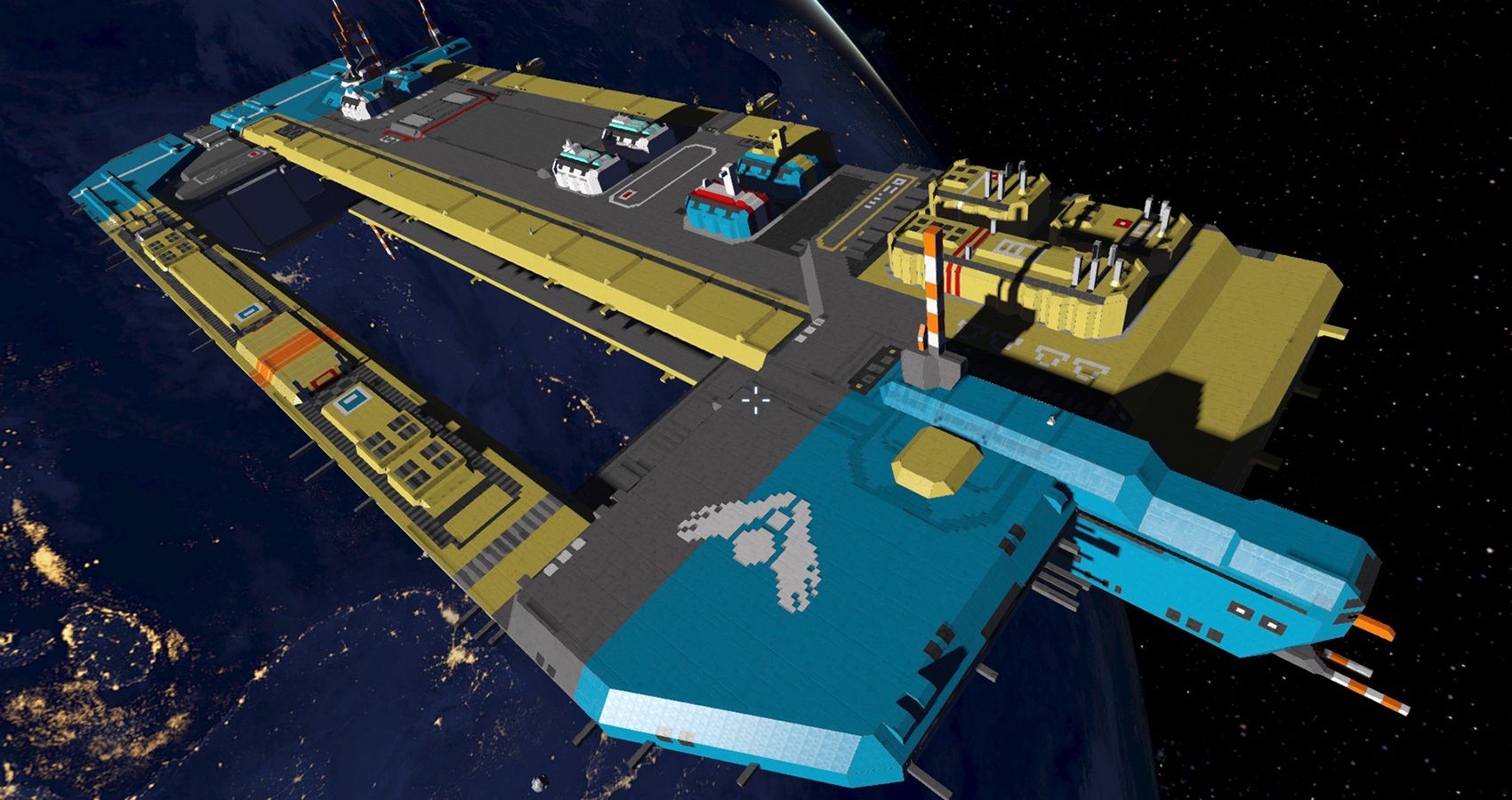 Space Engineers Homeworld 2 Hiigaran's Shipyard