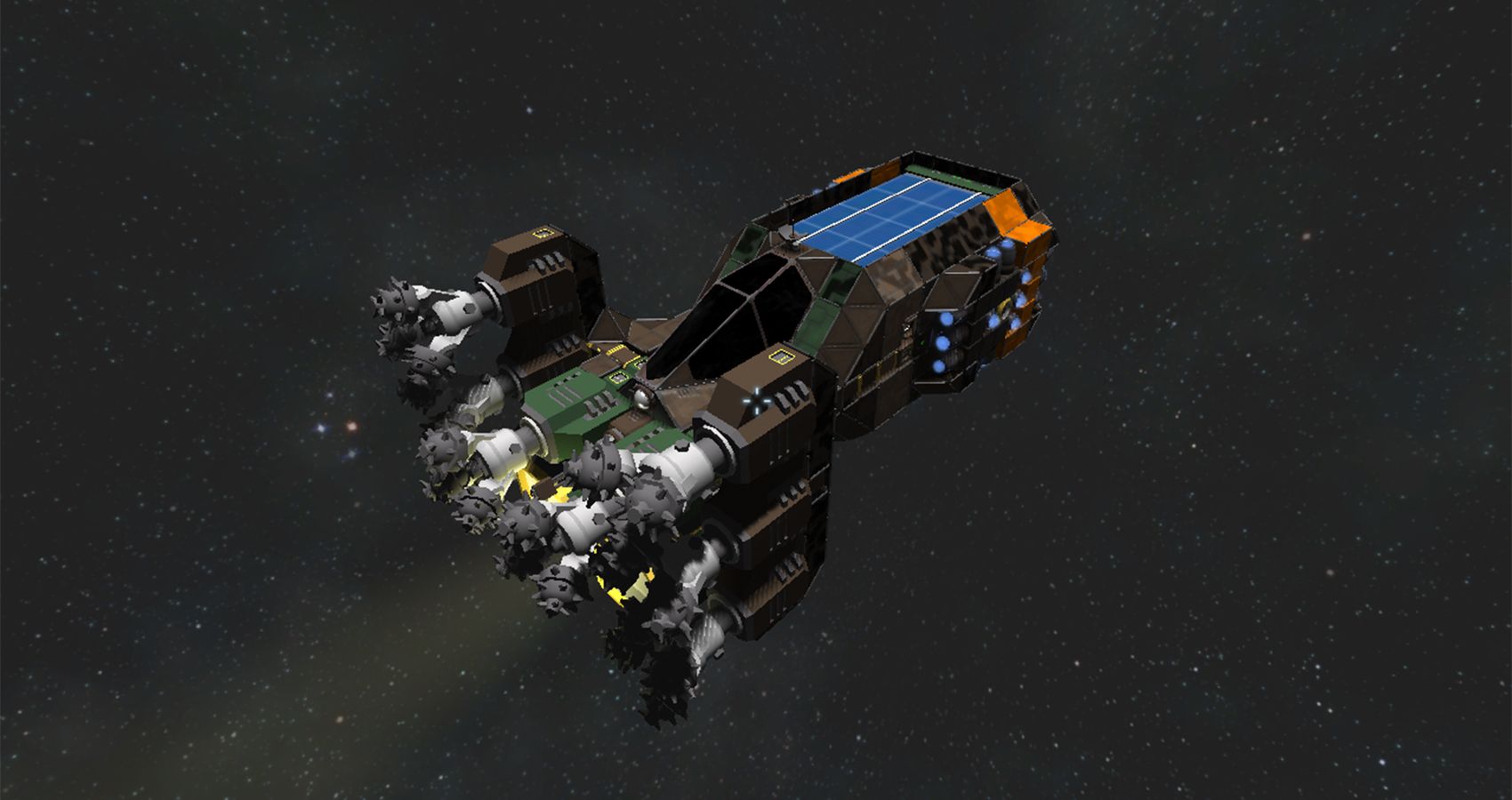 Mining Ship in Space Engineers