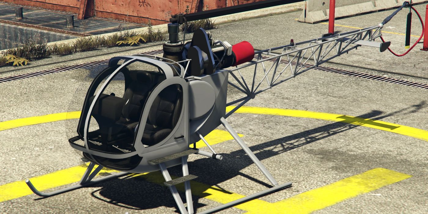 Sparrow helicopter in Grand Theft Auto 5