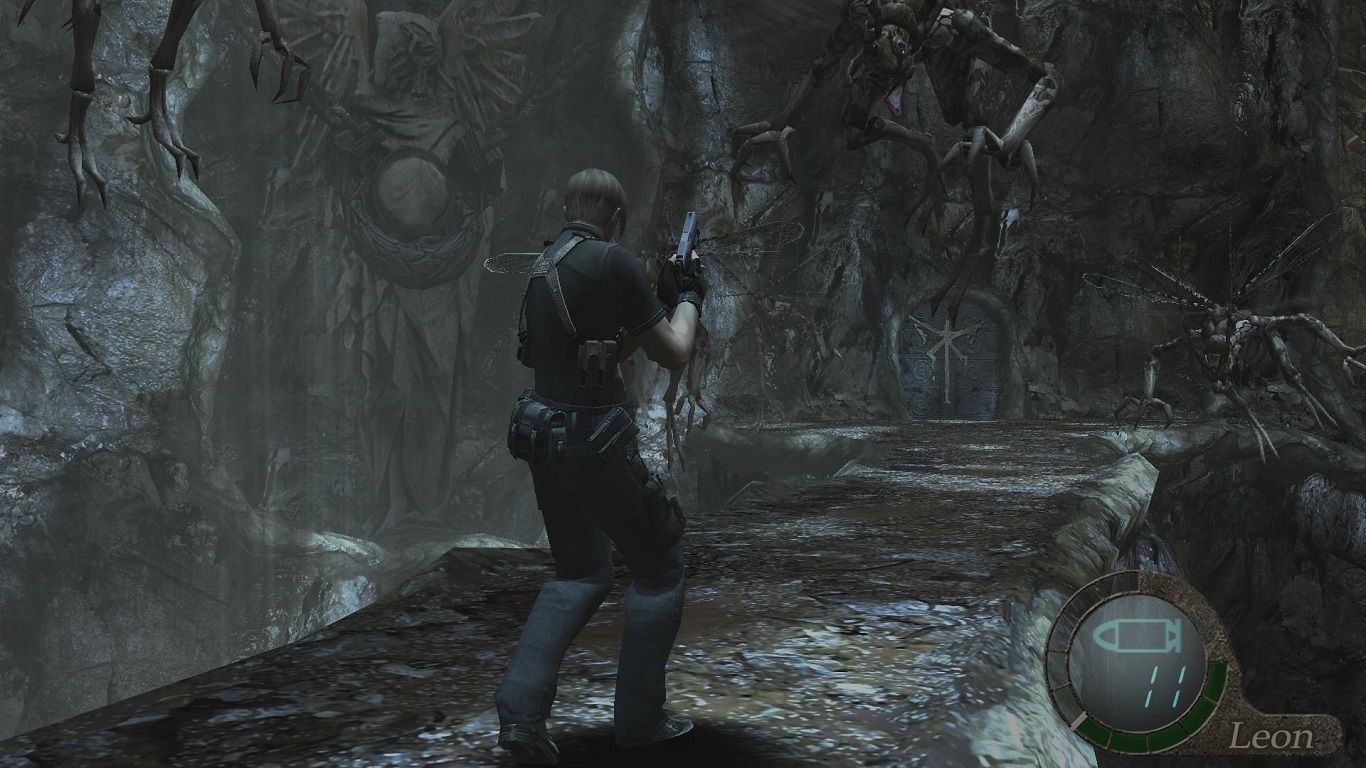 Resident Evil 4 on PS4 Pro