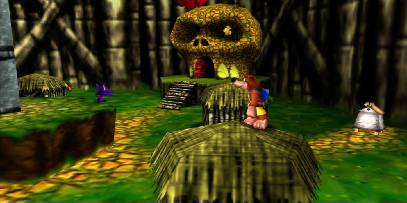 Banjo Kazooie Skull Hut Puzzle Piece