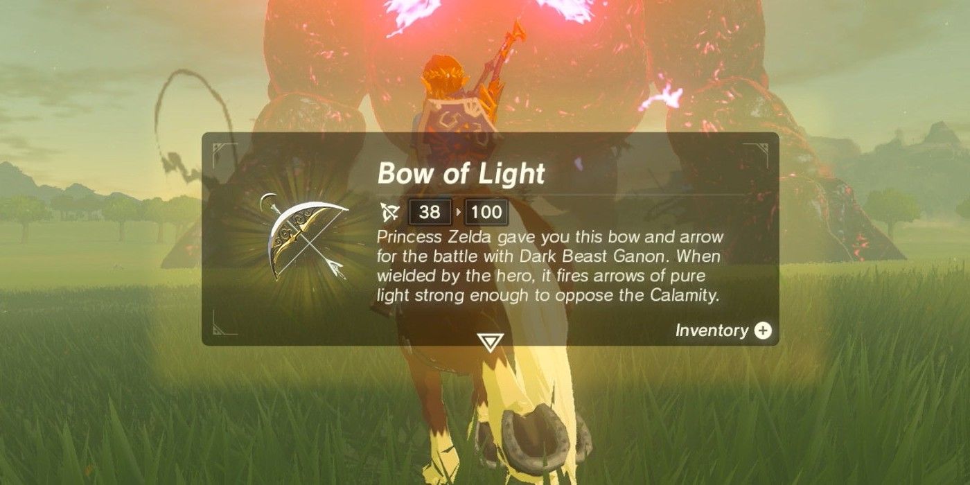 Breath of the Wild Bow of Light Loot Info