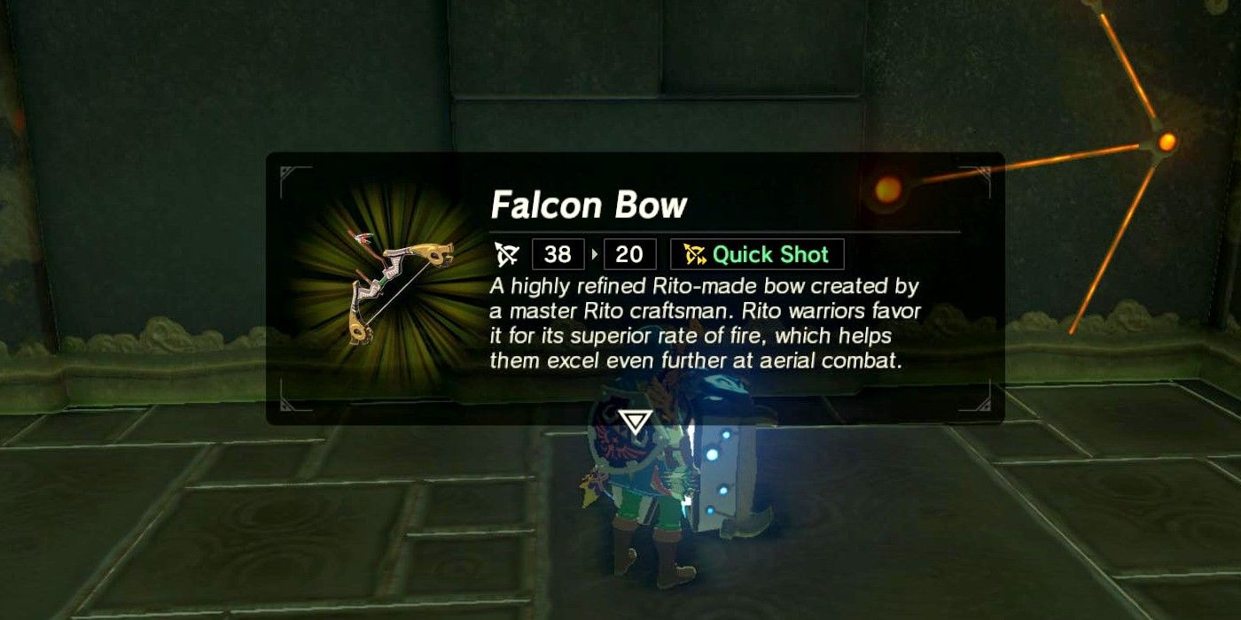 Breath of the Wild Falcon Bow Loot Info