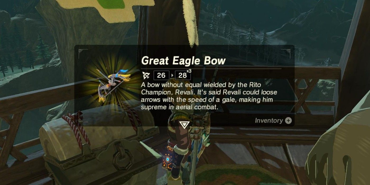 Breath of the Wild Great Eagle Box Loot Info