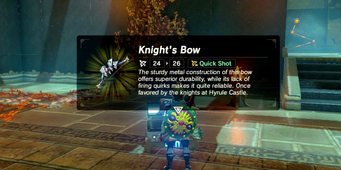 Breath of the Wild Knights Bow Loot Info
