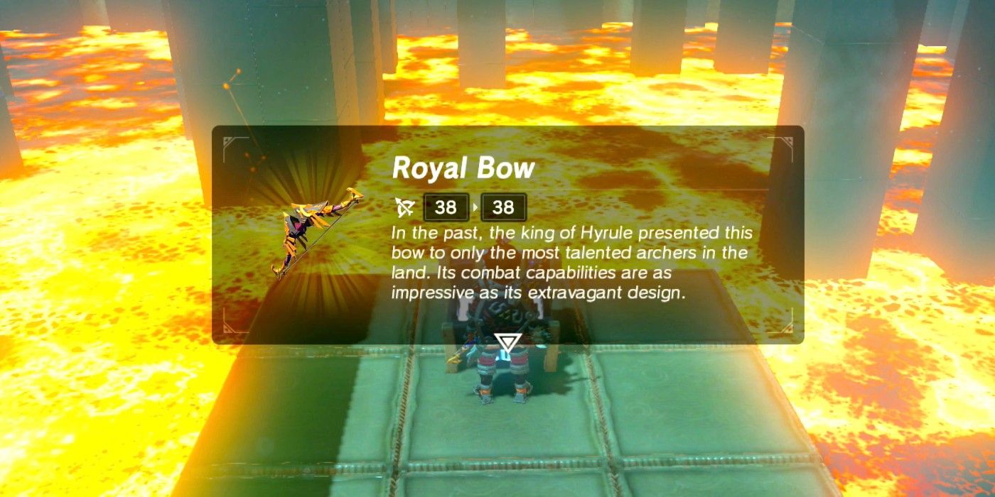 Breath of the Wild Royal Bow Loot Info