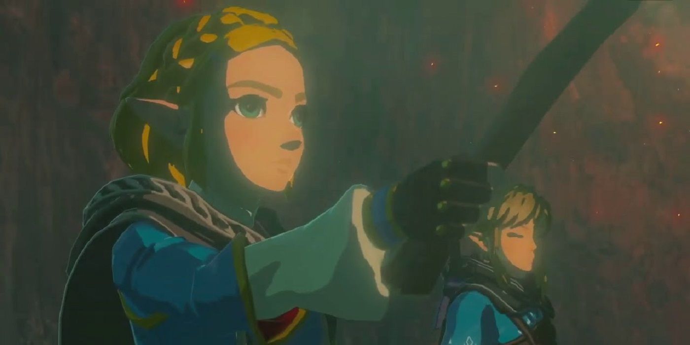 Breath of the wild 2 tease link and zelda