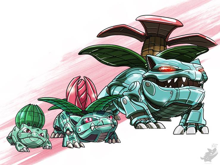 10 Awesome Fan Versions Of Pokemon As Robots Thegamer