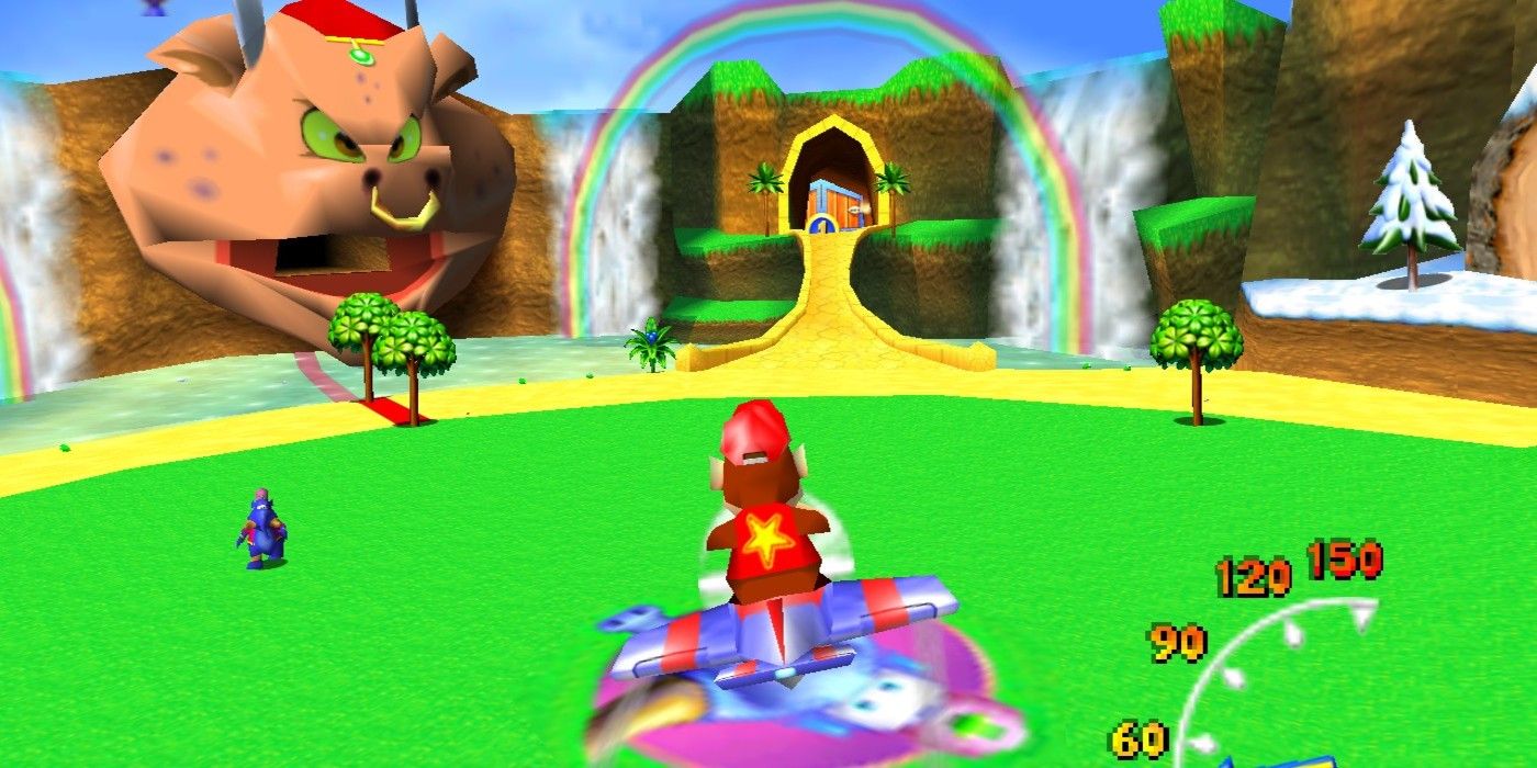 Diddy Kong Racing Hub Rainbow 