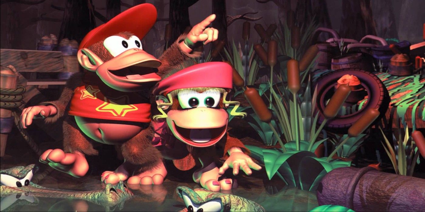 Donkey Kong Country 2 Diddy Dixie Wallpaper