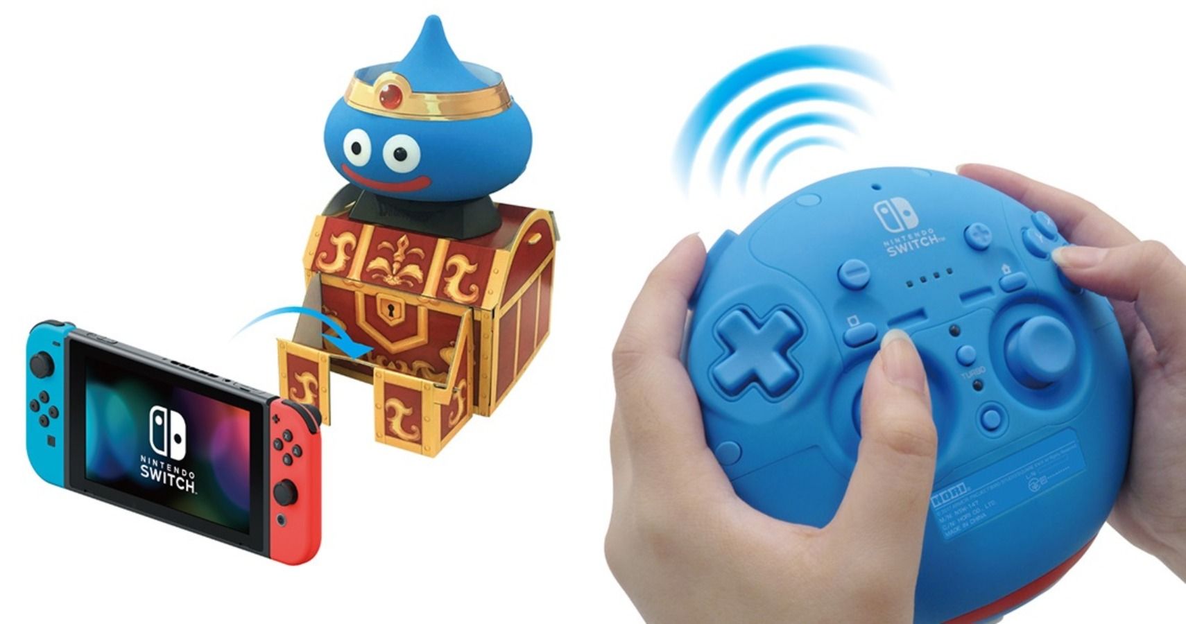 New Nintendo Switch Dragon Quest Controller Looks Like A Giant Slime