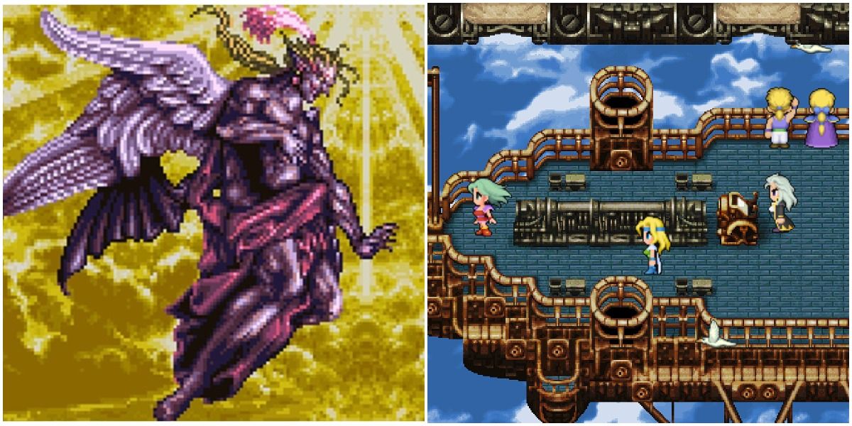 The ending and final boss of Final Fantasy VI