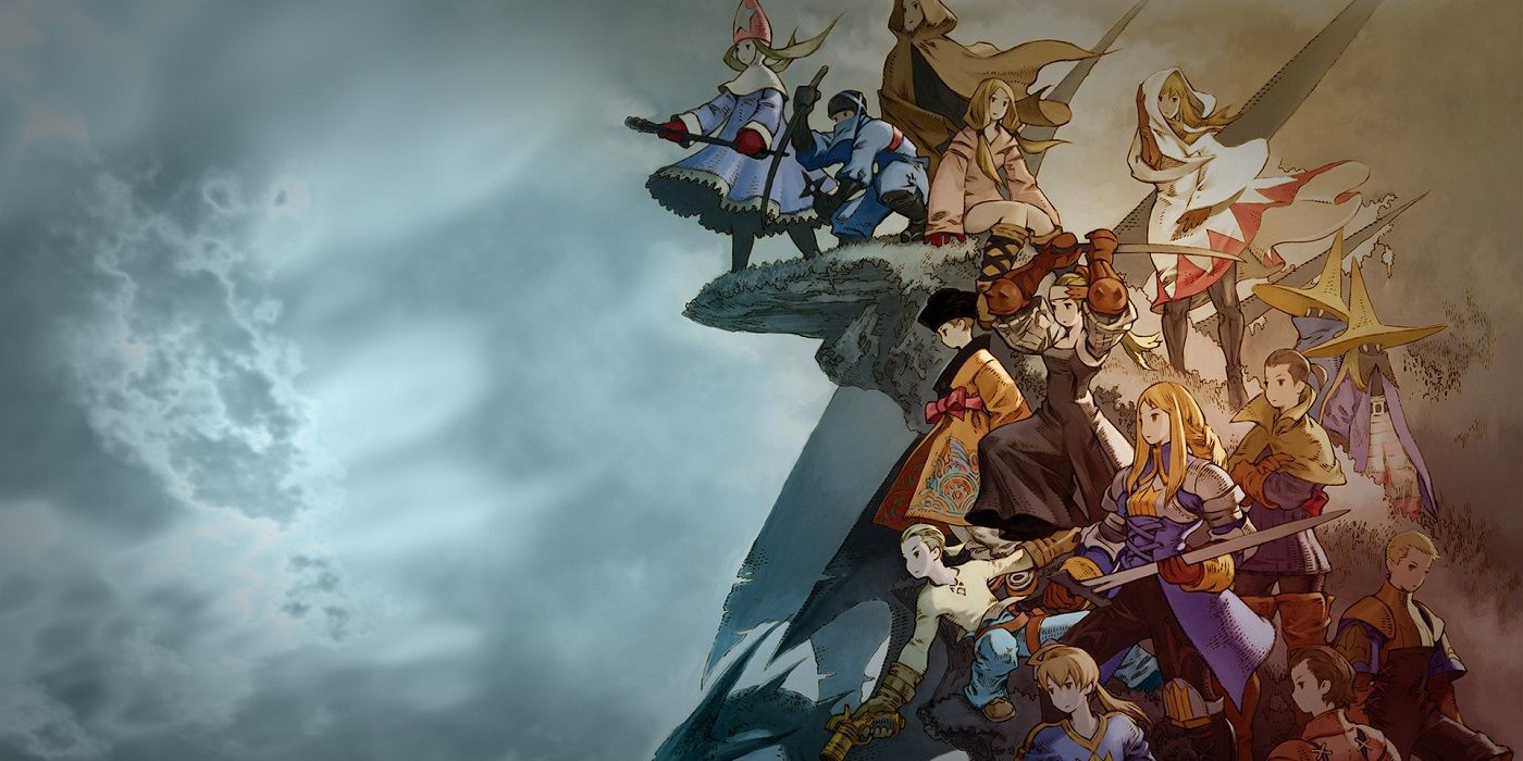Final Fantasy Tactics War of the lions poster