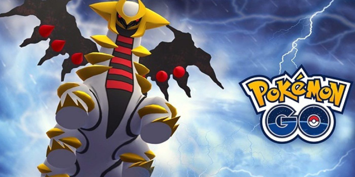 Promotion of the Giratina Lightning Pokémon Go title