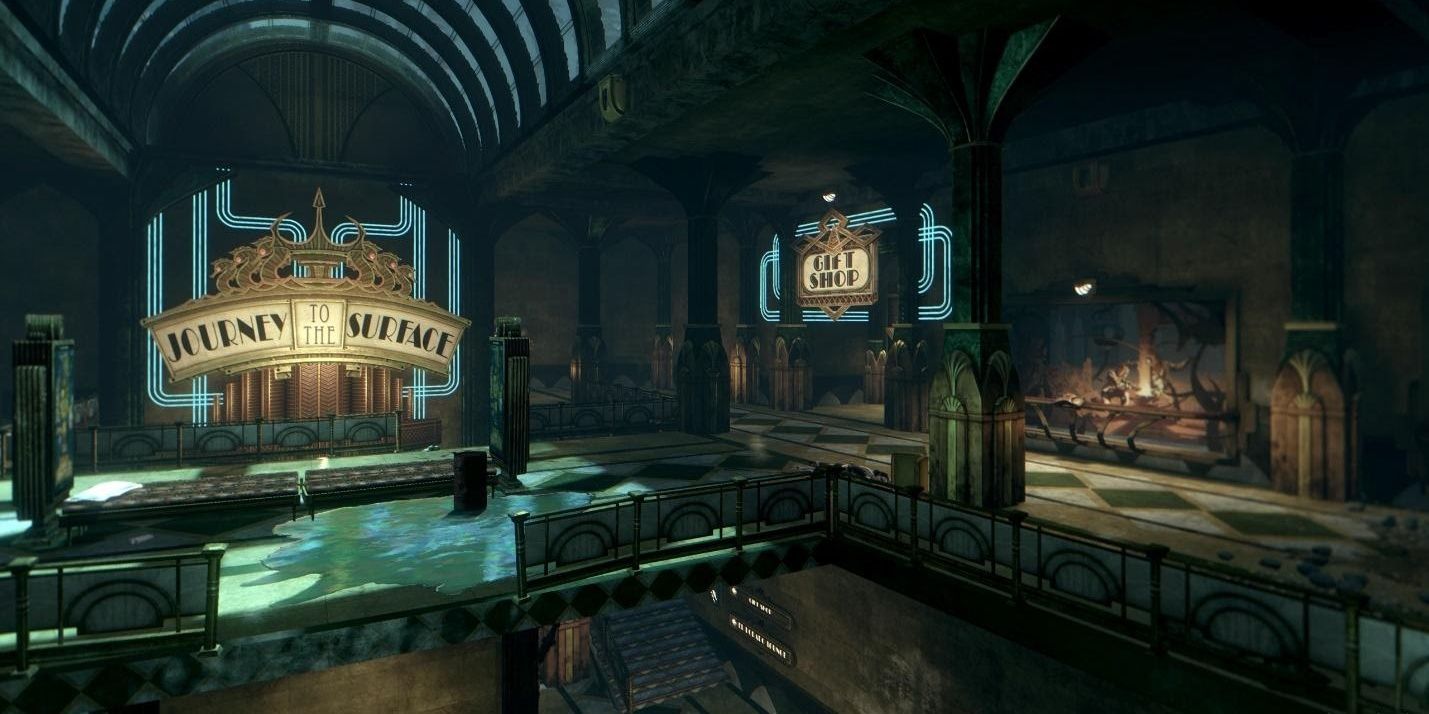 Journey to the Surface in Bioshock