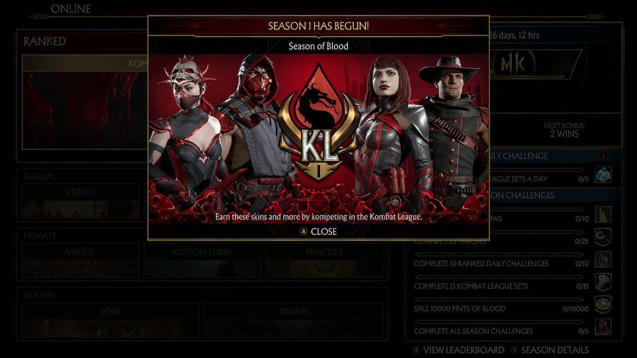 Kombat League Guide – Mortal Kombat Games