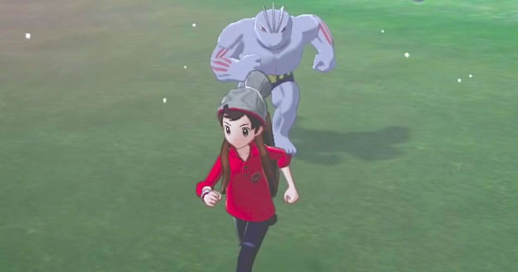 In Pokémon Sword & Shield Machoke Will Chase You Down And Beat Your Ass