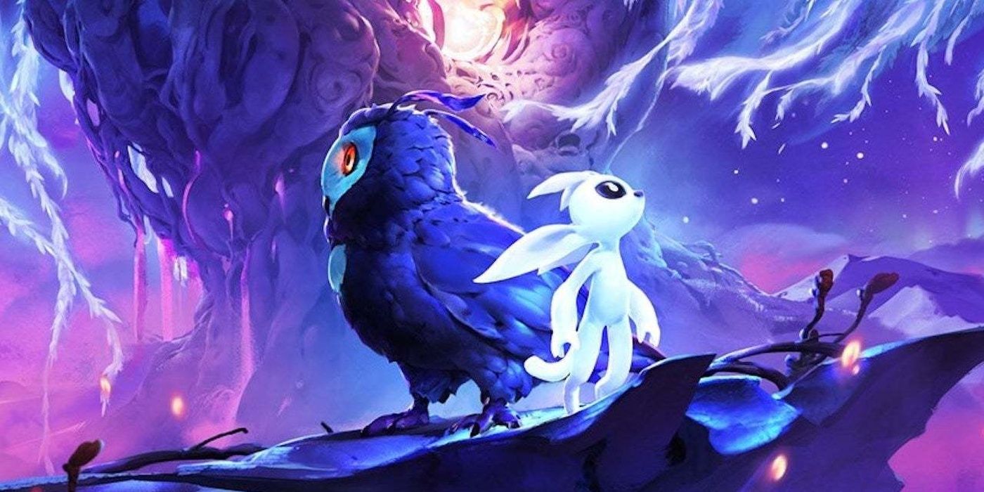 Ori And The Will Of The Wisps Cover Art Ori And Owl