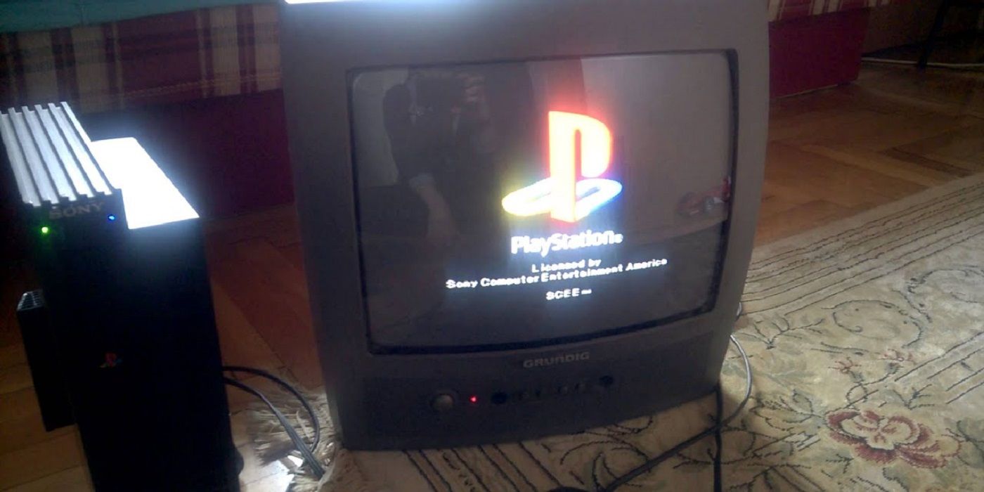 PS1 game on PS2