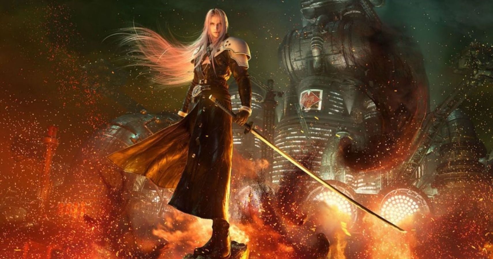 Sephiroth Final Fantasy VII Remake Cover