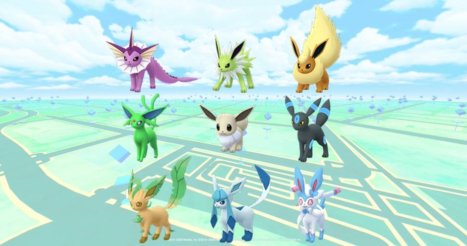 Pokemon Go Every Shiny Eevee Evolution Ranked Pokemon Go Every Shiny Eevee Evolution Ranked