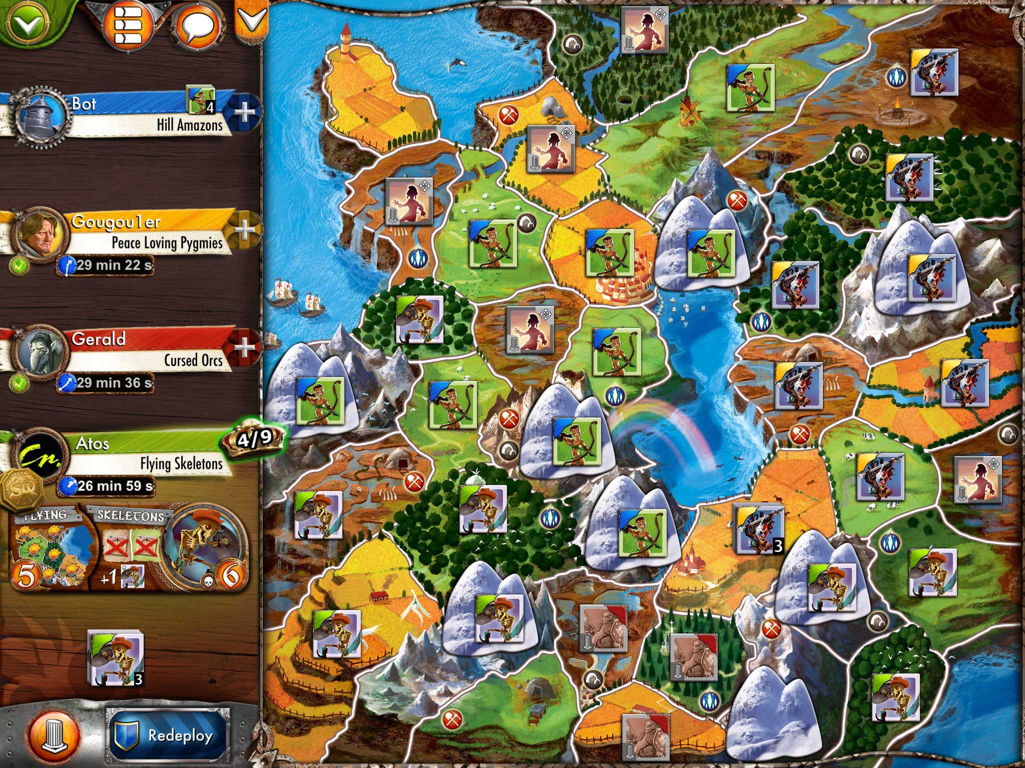 Smallworld 2 digital map mid game