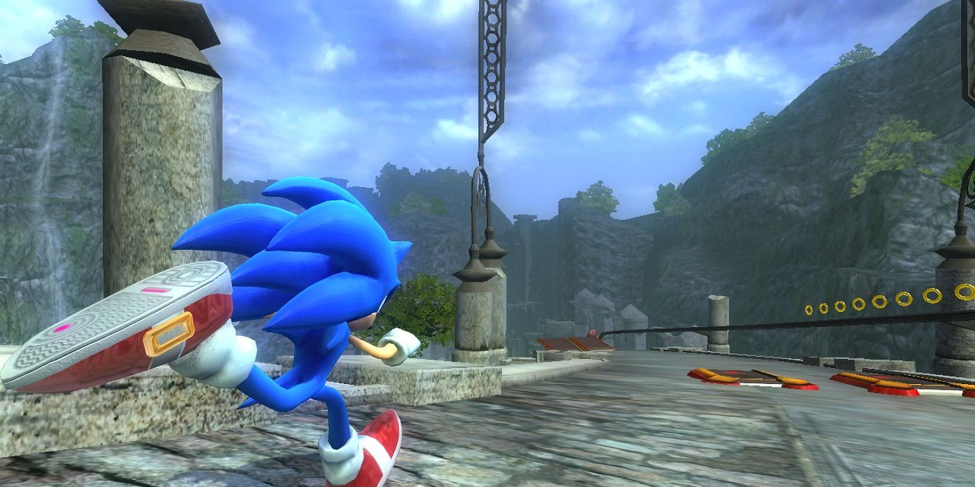 Sonic 2006 running
