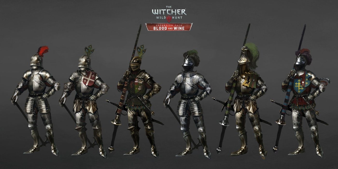 Touissaint Knight Tourney Armor style in blood and wine the witcher 3