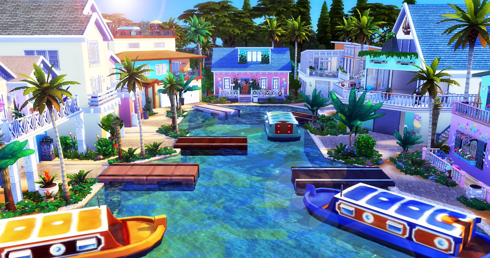 tropical getaway mod sims 4