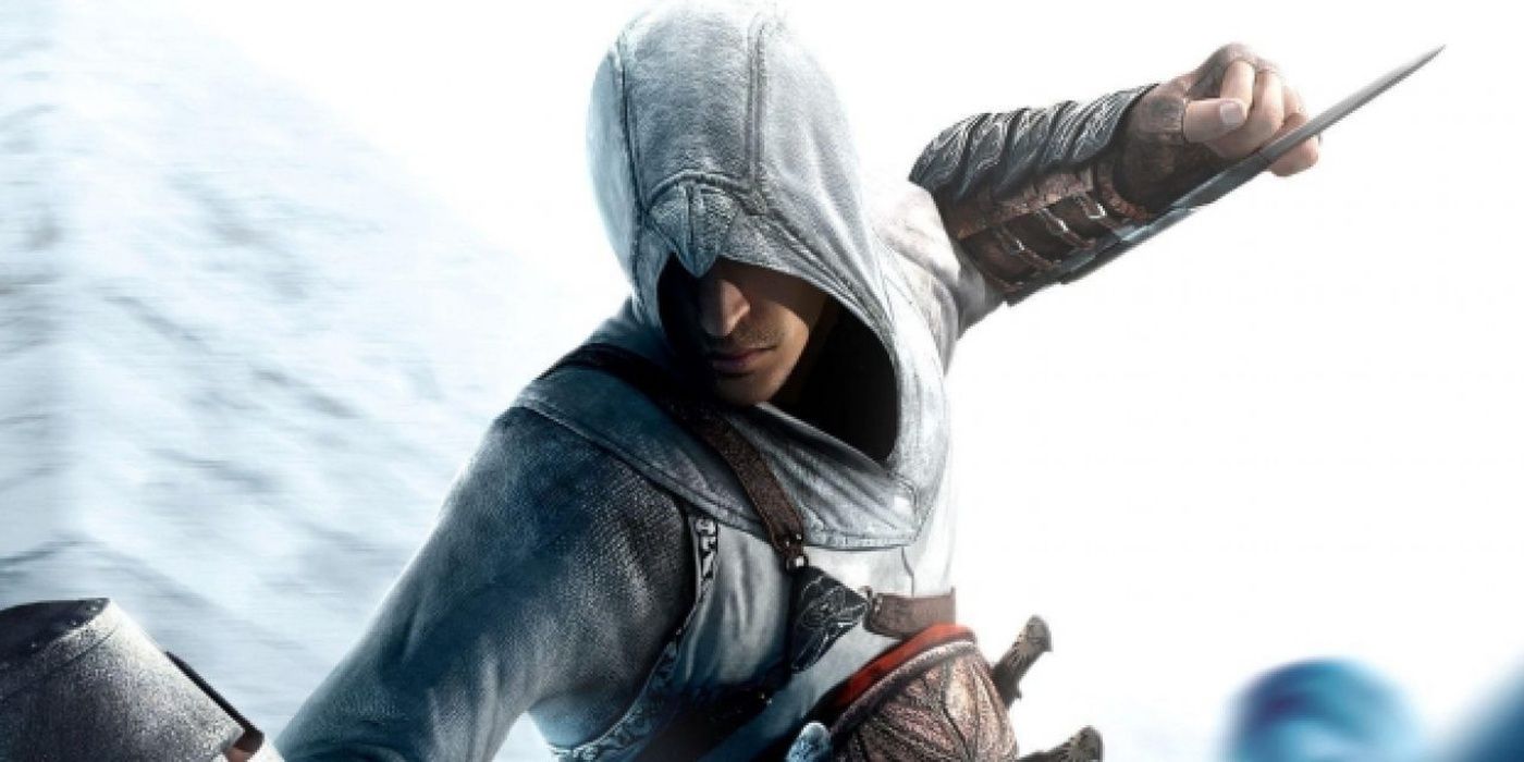 Assassins Creed Altair With Blade Extended In Promo Art