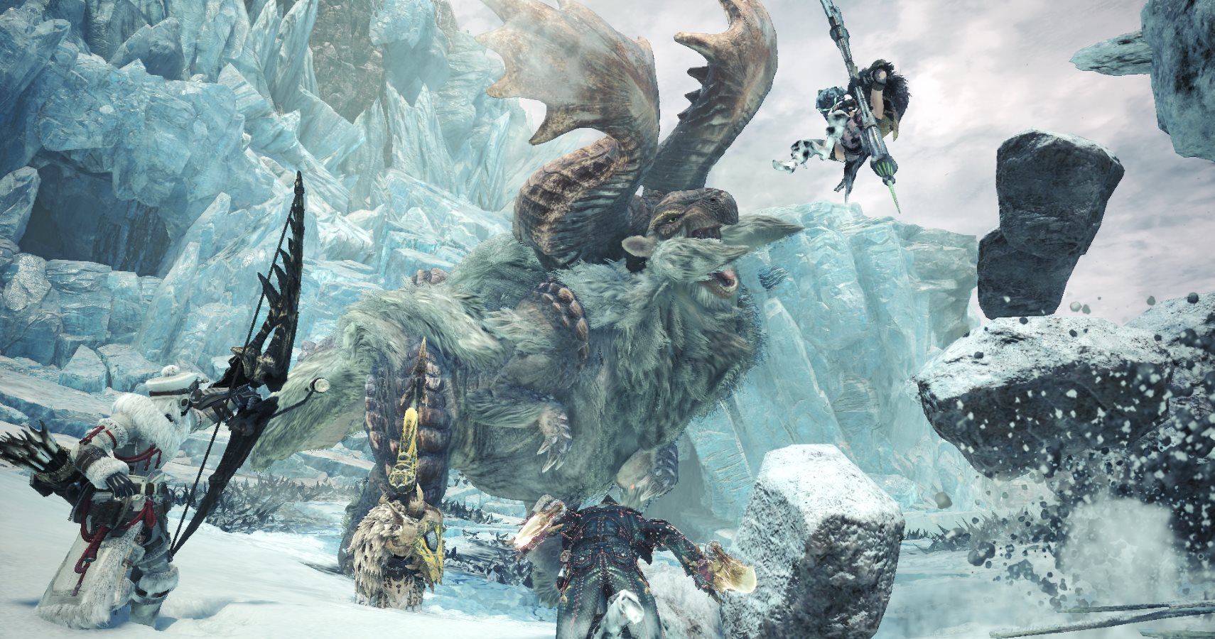 Nearly Half Of Monster Hunter: World's Iceborne DLC Takes Place In Areas From The Base Game