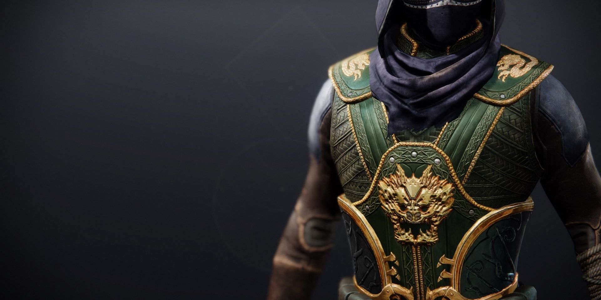 A Hunter wearing The Dragon's Shadow chest armor in Destiny 2.