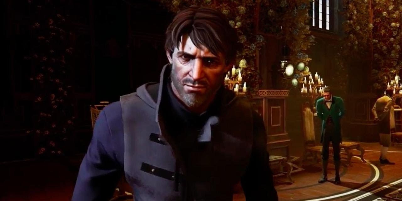 Dishonored Screenshot Of Corvo In The Throne Room