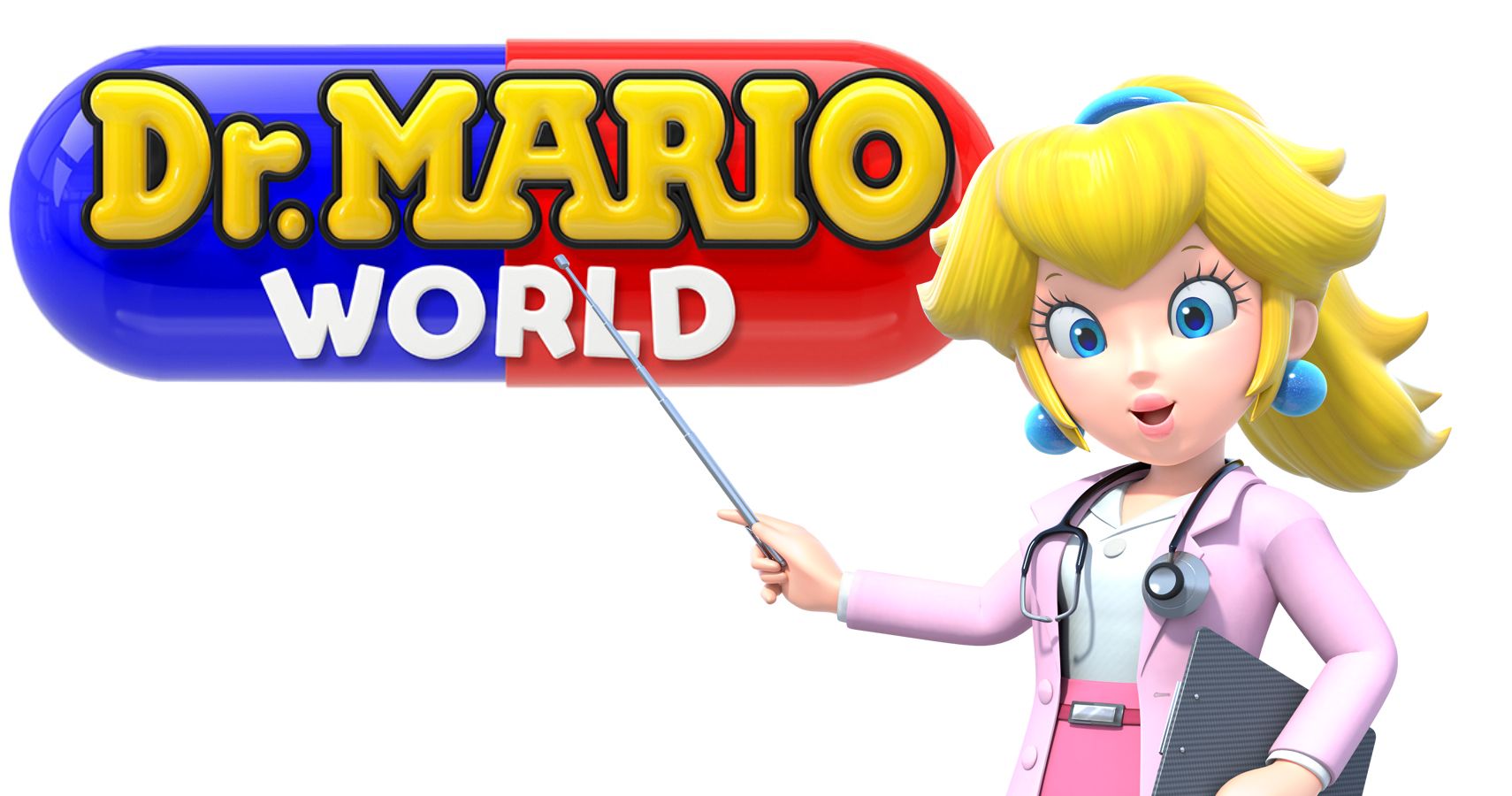 Dr Mario World Peach Cover