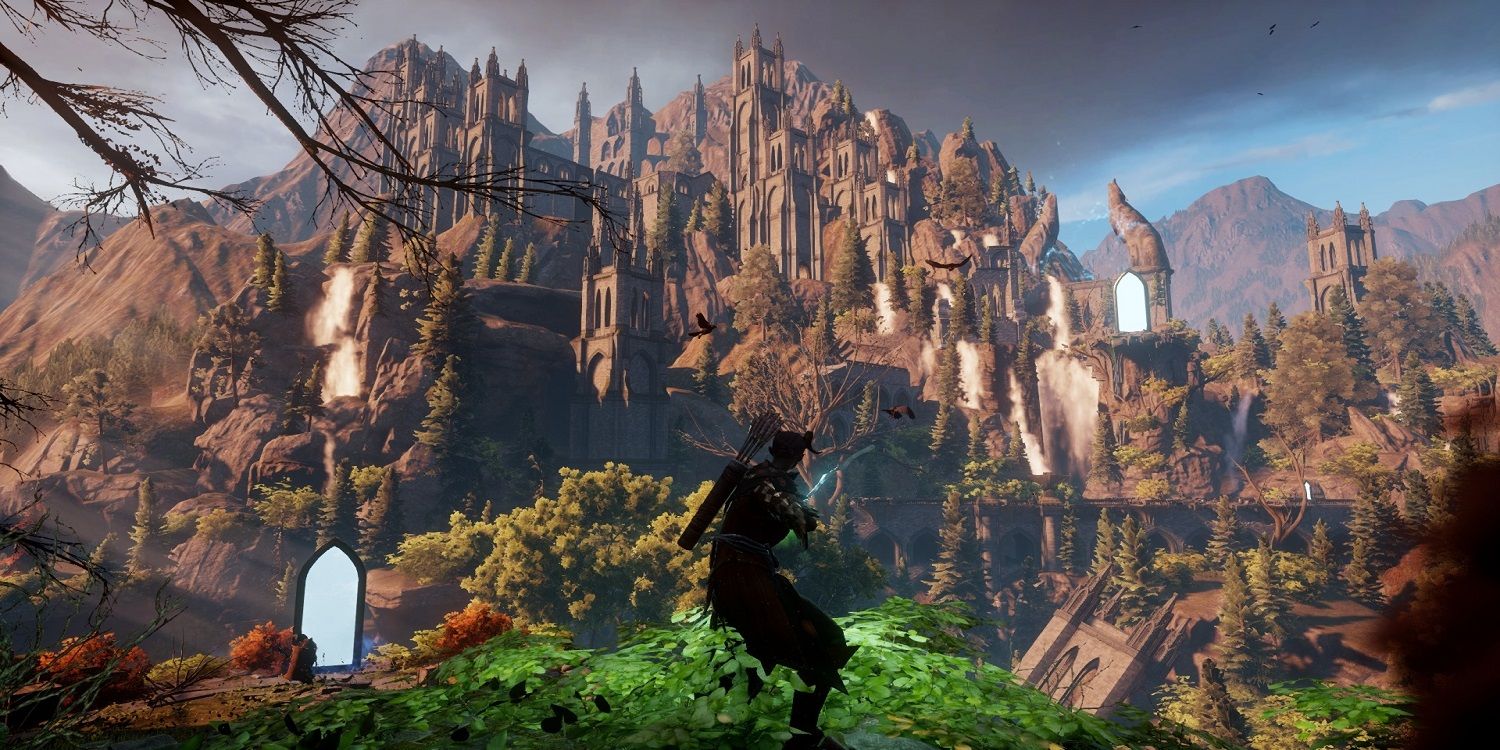 Dragon Age: Overview look at Elven ruins in trespasser