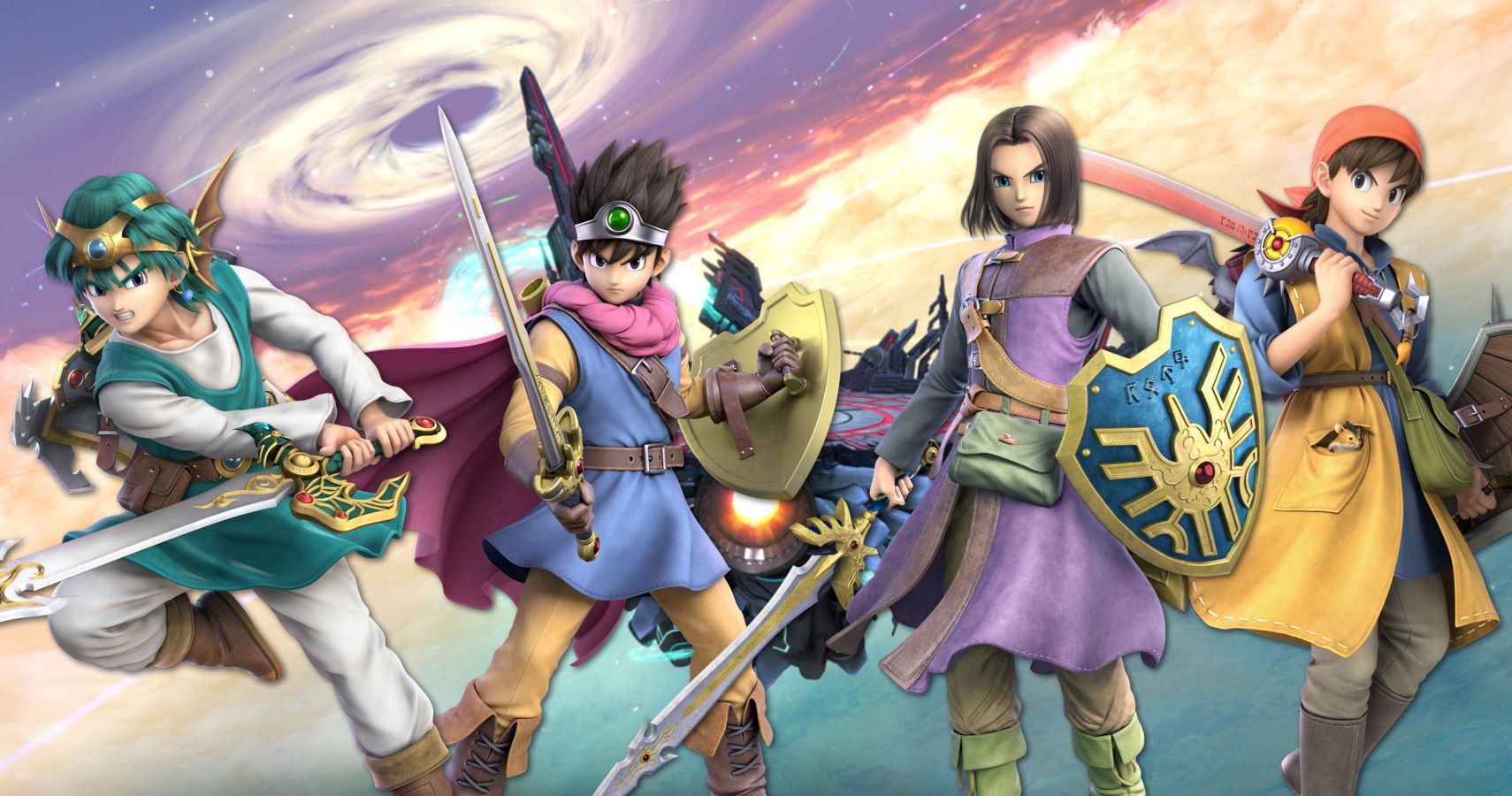 Dragon Quest Heroes Super Smash Bros Ultimate Cover