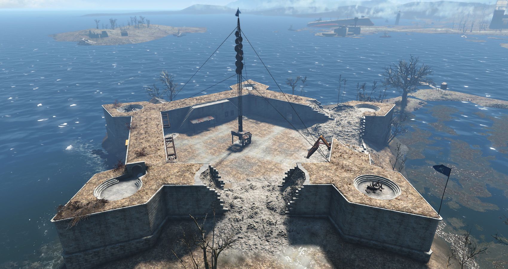 Fallout 4 крепость минитменов (120) фото