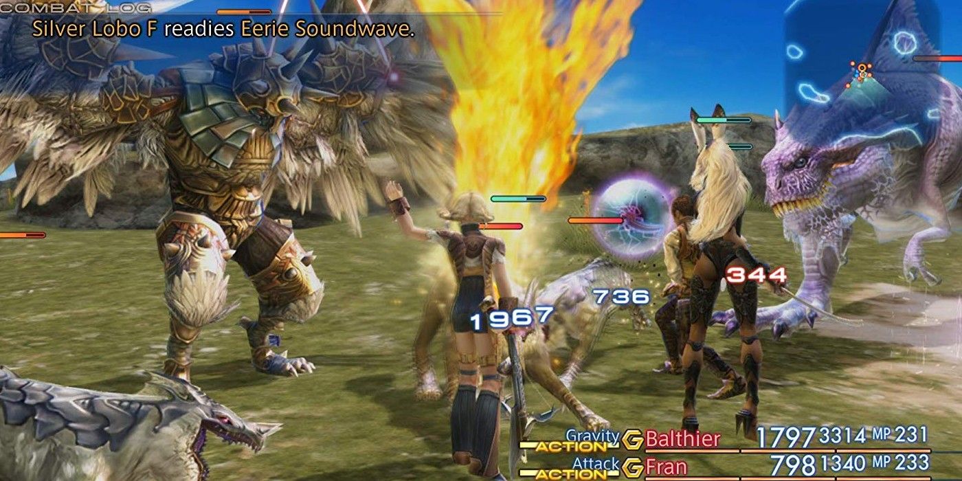 The Zodiac Age Final Fantasy XII battle