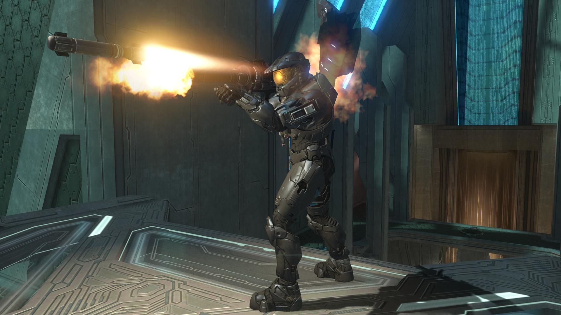 Shooting Rocket Launcher in Halo 3