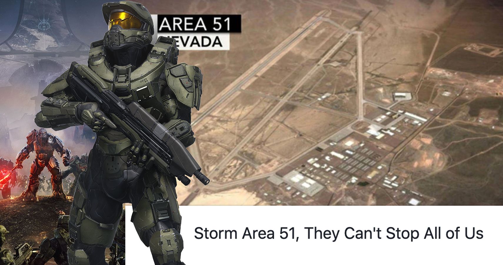 The Area 51 Raid Is Just Becoming A Lot Of Halo Memes