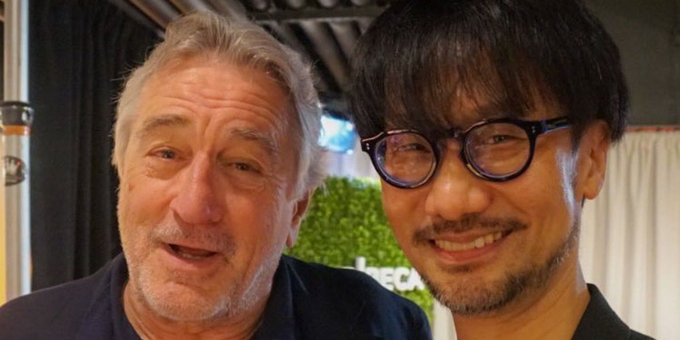 Hideo Kojima with Robert Deniro