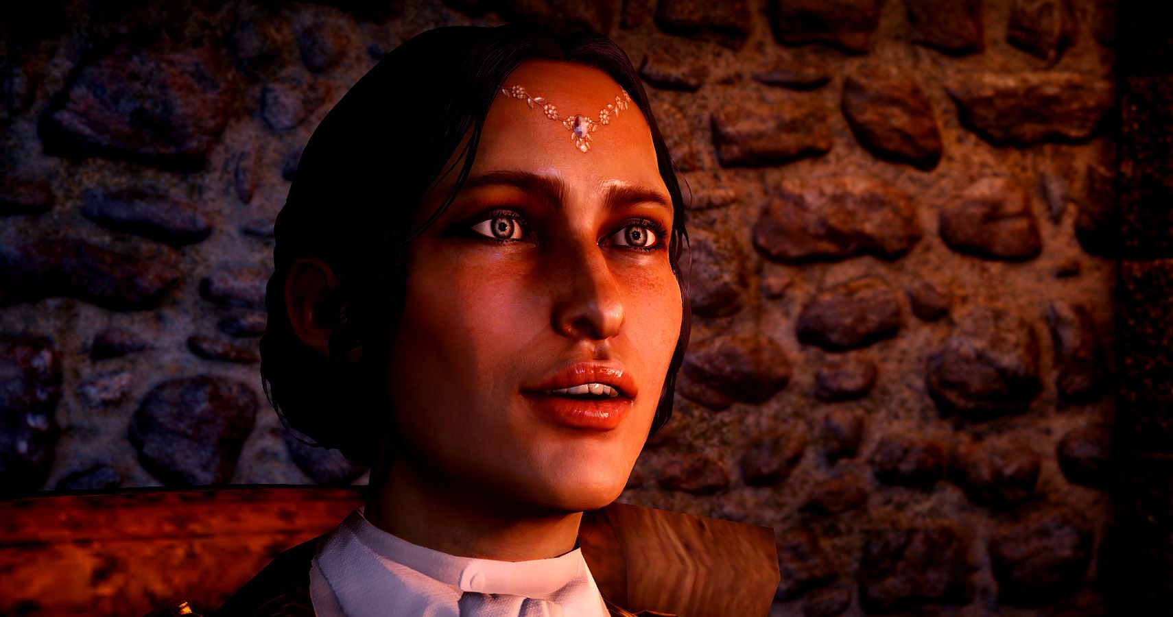 Ambassador and possible love interest Josephine Montilyet in Dragon Age: Inquisition