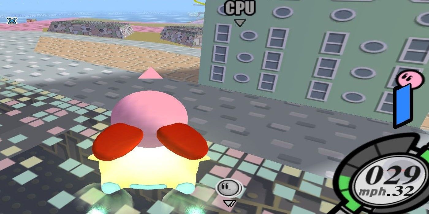 Kirby's Air Ride Star Water Building