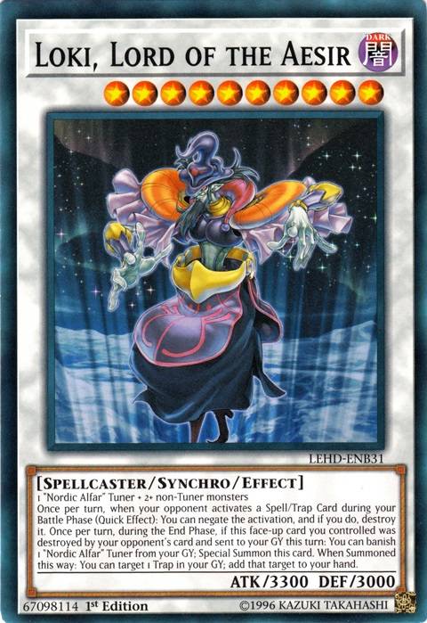 Yugioh Loki, Lord of the Aesir